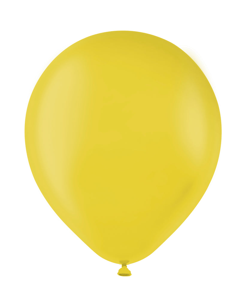 Globo #7, 50 Piezas - Amarillo