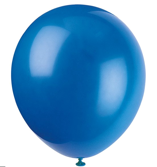 Kit de 9 Globos - Azul Rey - LUCKY BALLOONS – Lucky Balloons Mexico