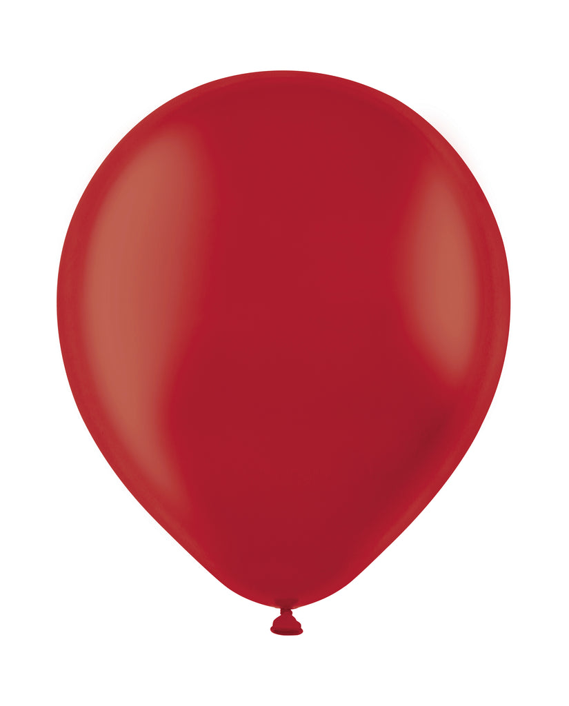 Globo #7, 50 Piezas - Rojo